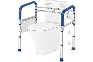 Secure and Supportive: Toilet Safety Rails for Seniors and Disabled