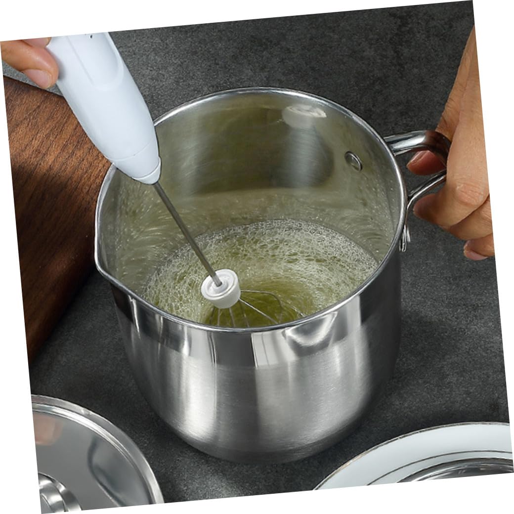 PRETYZOOM Separador de Huevos de Acero Inoxidable Diseño de Agujero Hueco, Cubo Divisor de 1500ml Tapa para Separar Yema y Clara Fácilmente Cocina