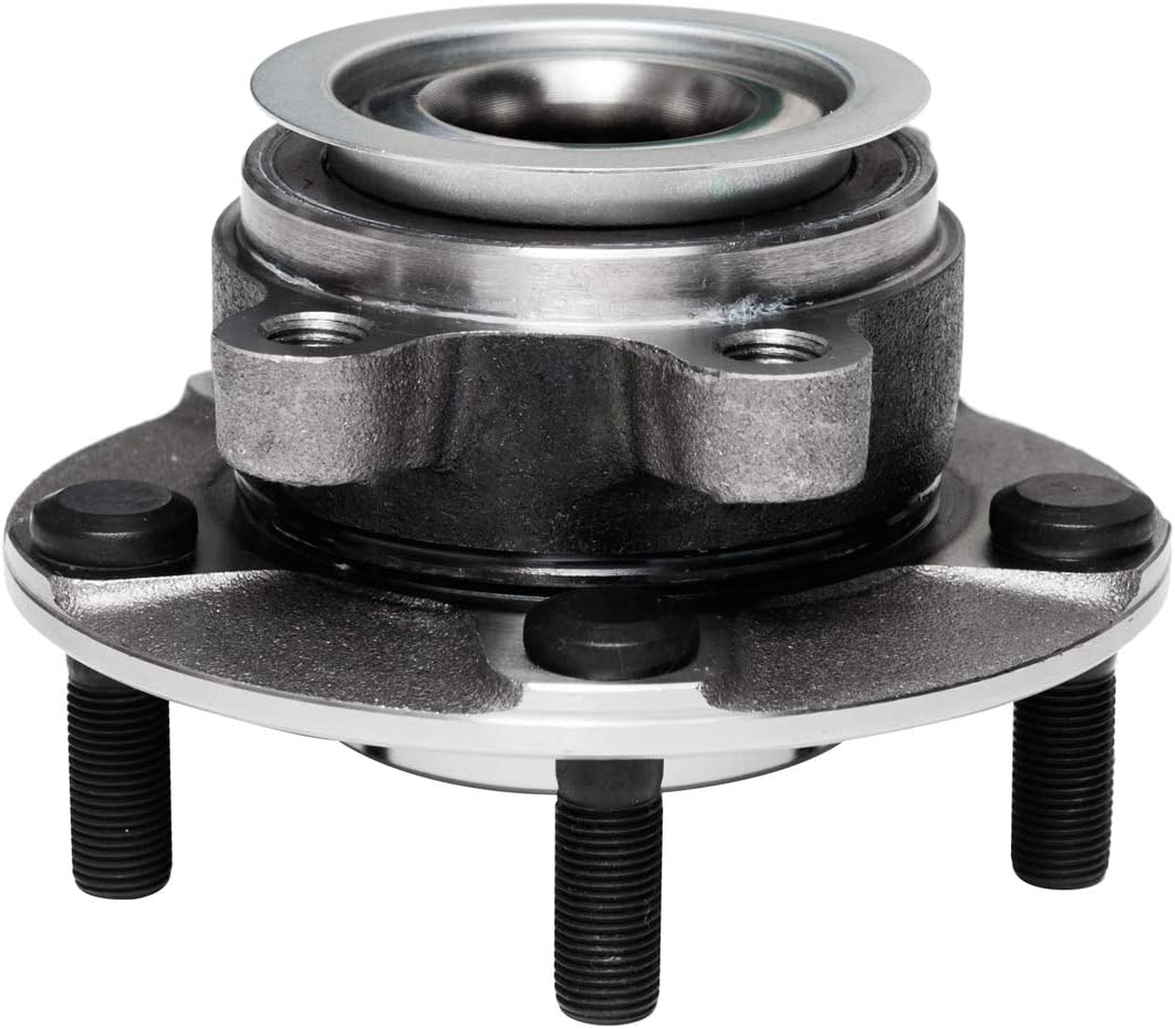 AUQDD 513298 x2 (5 Lug Hub) Front Wheel Hub and Bearing Assembly Compatible With 2007-2012 Nis-san Sentra 2.5L,2008-2013 Rogue 2014-2015 Rogue Select