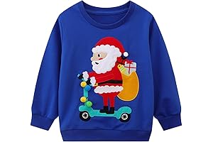 Toddler Santa Sweater: A Festive and Cozy Pullover for Your Little One