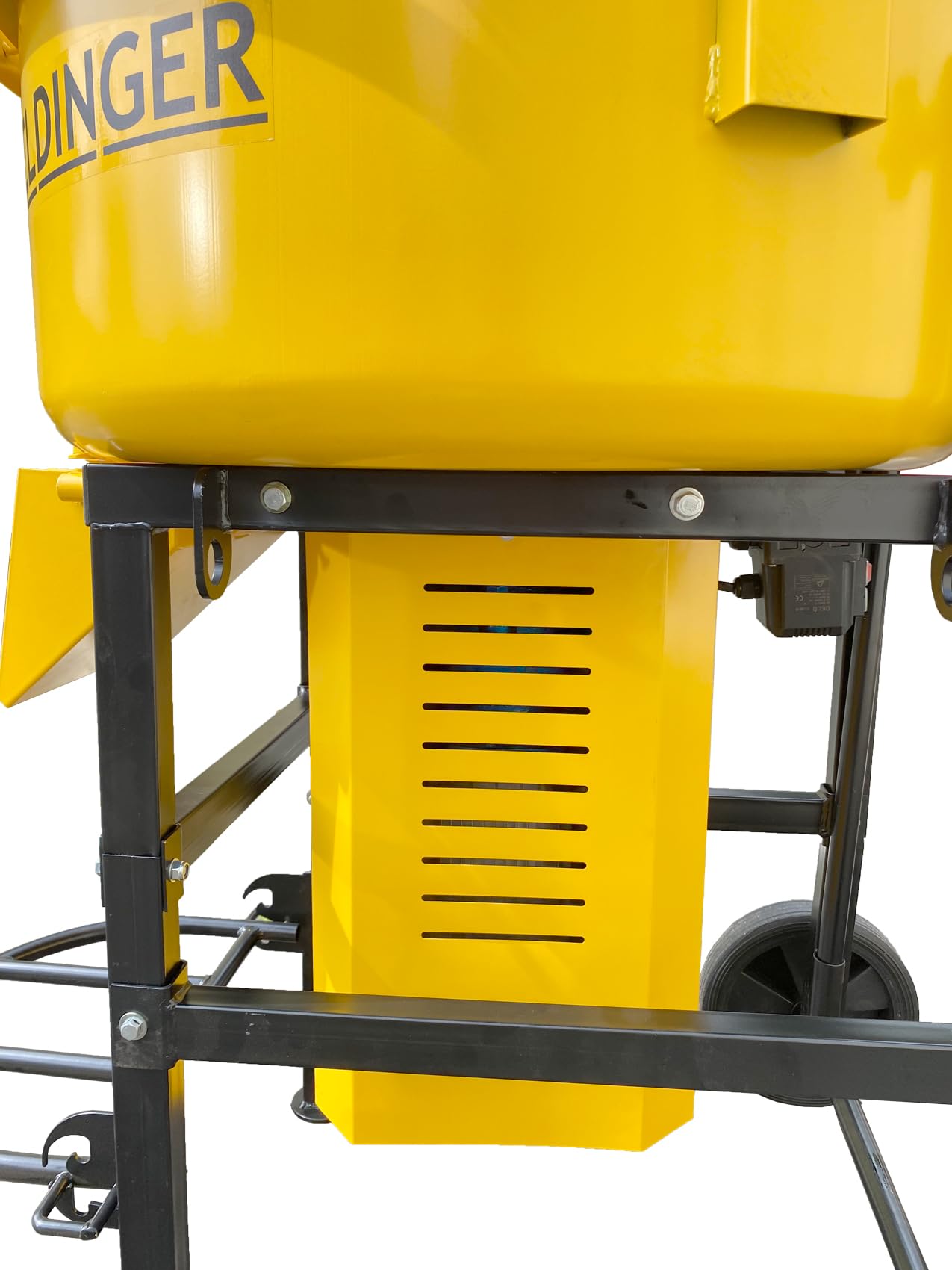 WELDINGER Baustoff-Mischer 120 compact Zwangsmischer Rührwerk Betonmischer Mischer 120 Liter