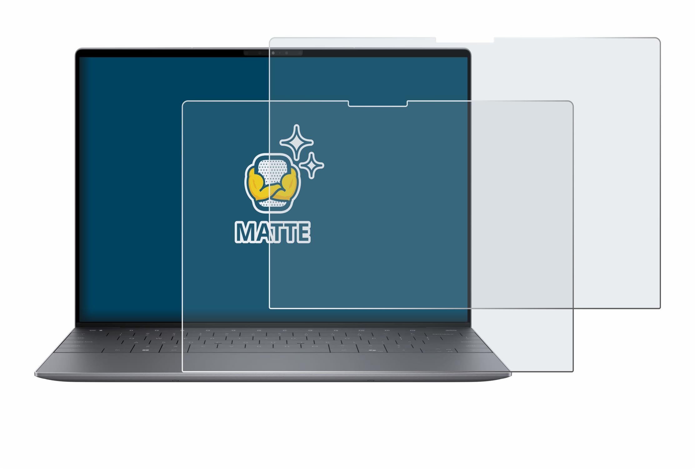 Brotect Protection Ecran Anti-Reflet pour Dell XPS 13 9345 (2 Pièces) - Film Mat