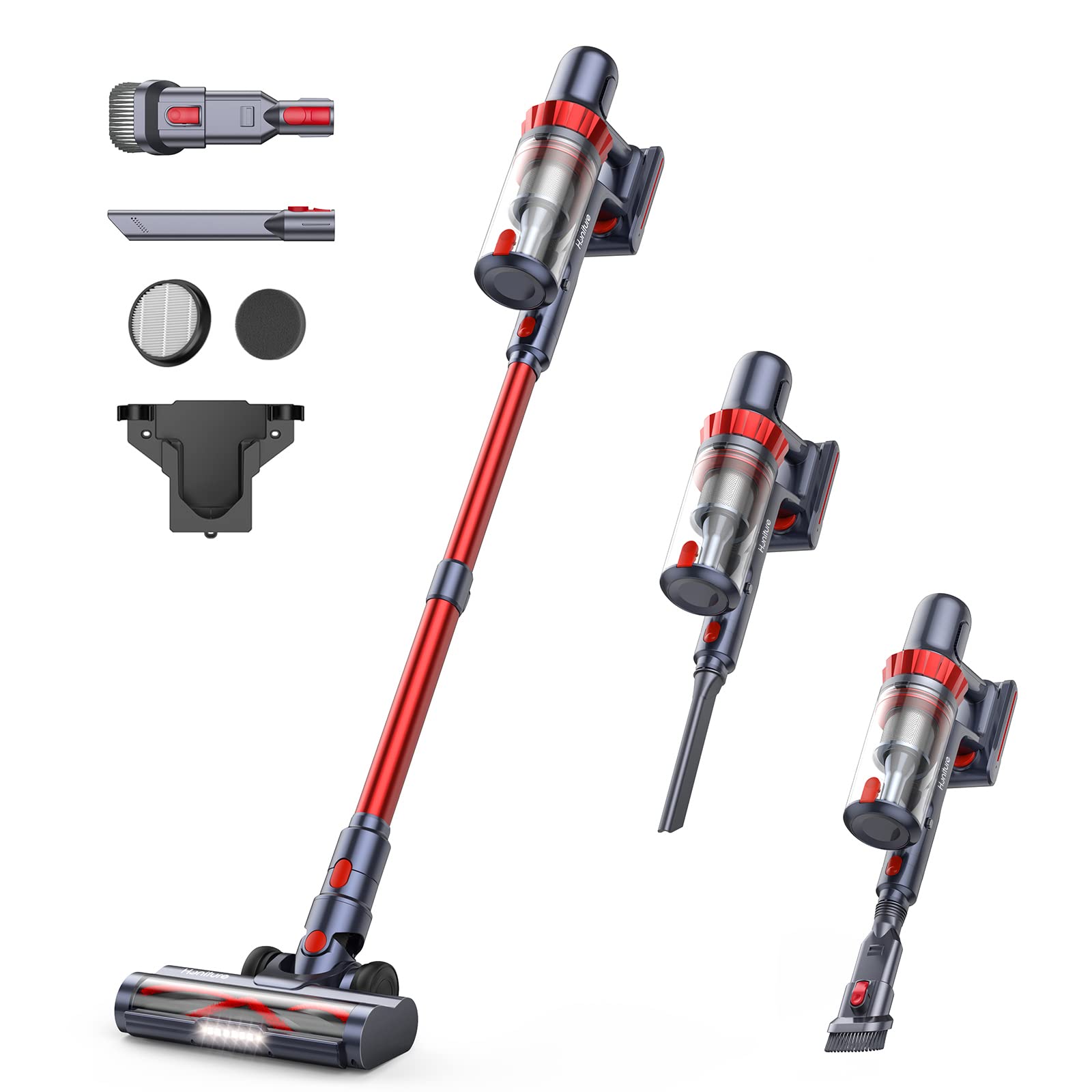 【掃除機】HONITURE S13 HONITURE S13 Pro Cordless Vacuum Cleaner, 450W 38KPA Vacuum