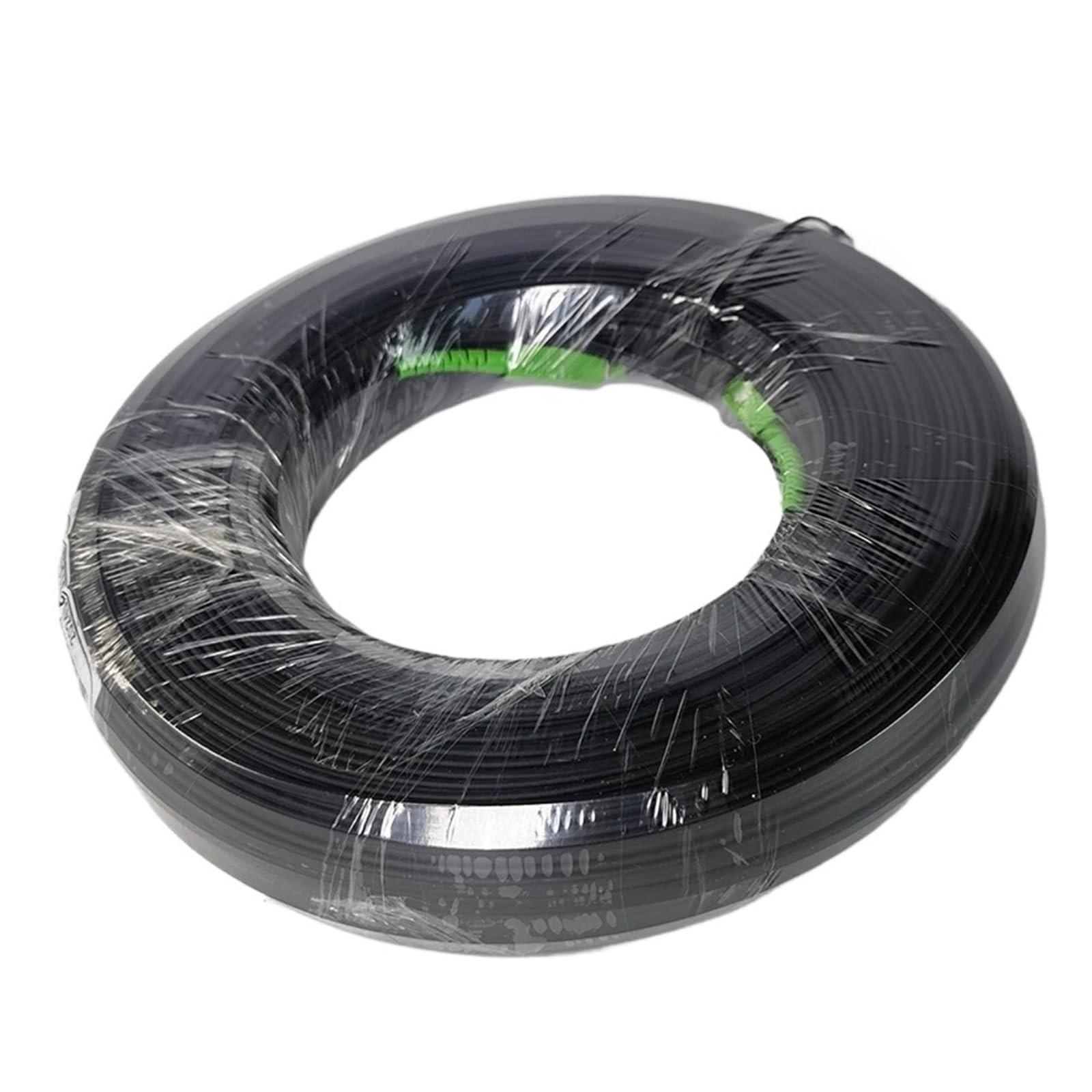 Câbles de raccordement à fibre FTTH SC noir 80 m/90 m/100 m SC Monomode Simplex Extérieur FTTH Goutte Câble d'extension à fibre optique (90 m SCA vers SCA)
