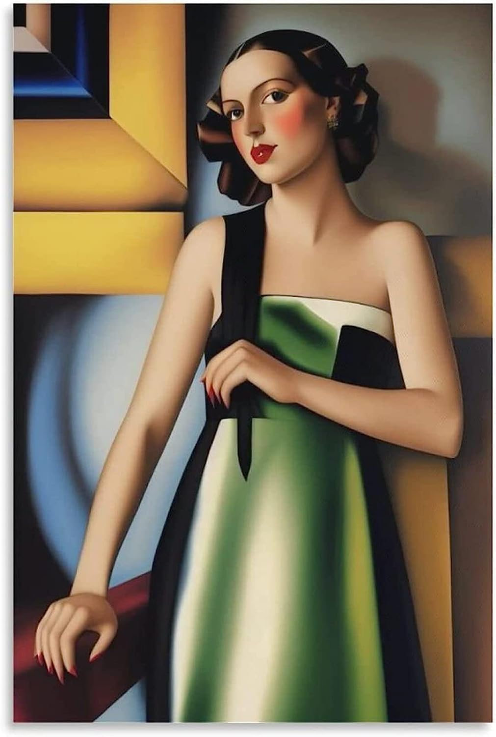 Waeta Rnvzx Tamara De Lempicka Poster Woman Wall Art Prints Canvas Painting 50X70cm