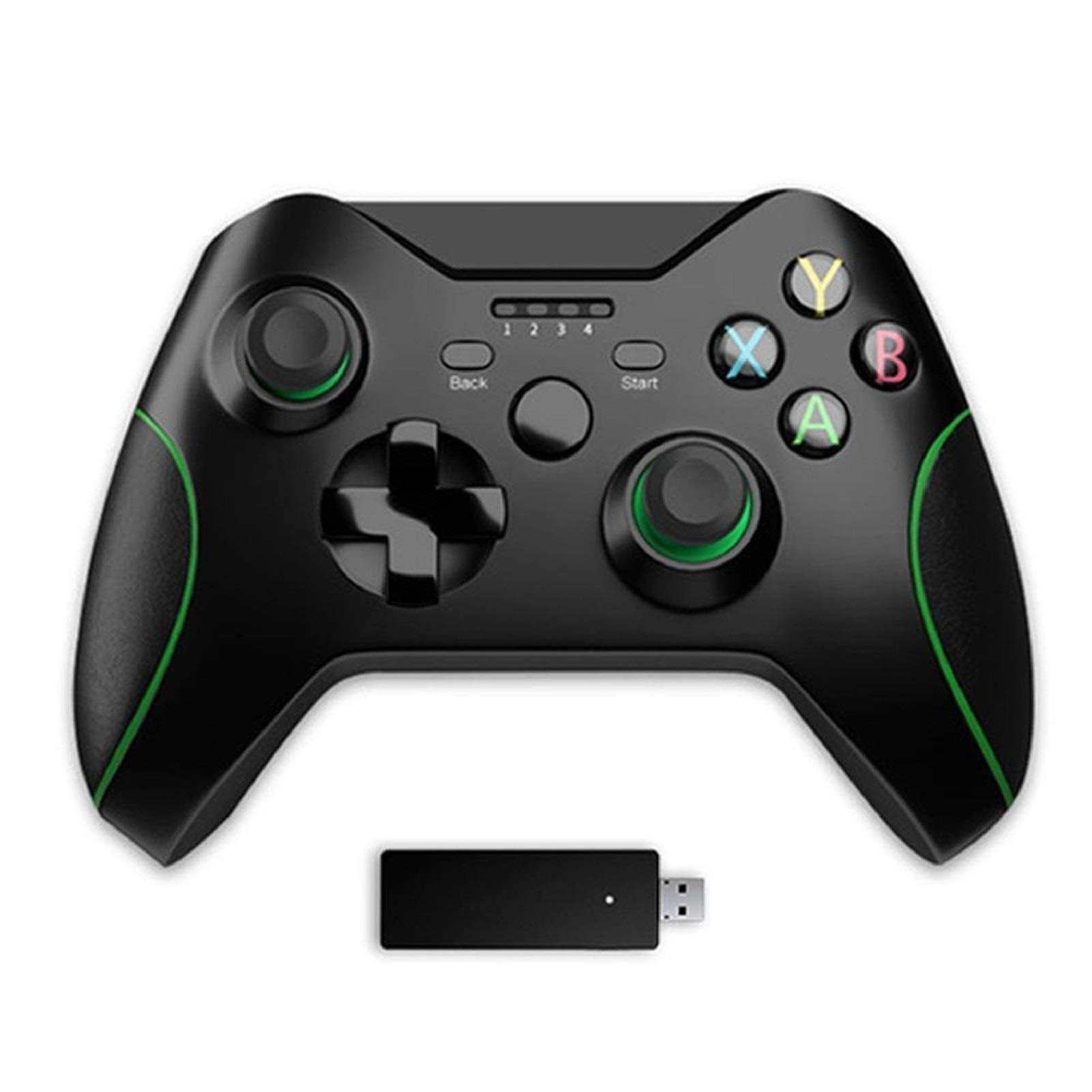 MOLUO Controller Gaming Pad 2.4G Wireless Controller Per Xbox one/360 Console Per PC Per Android smartphone Gamepad Joystick