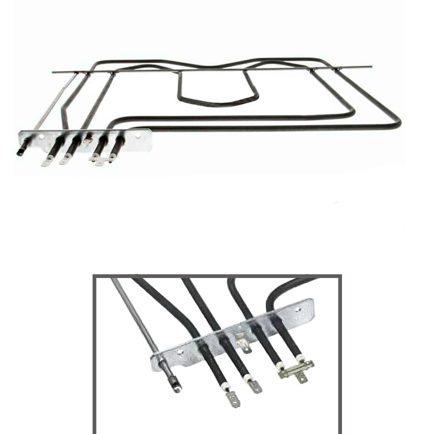 CABLEPELADO - Resistencia Solera para Horno Fagor 1400+700W 230V – Compatible con Modelos Fagor, Edesa y Aspes – Calor Uniforme y Fácil Instalación