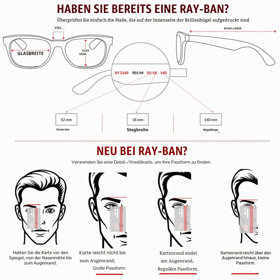 Ray-Ban Unisex Daddy-o Lesebrille