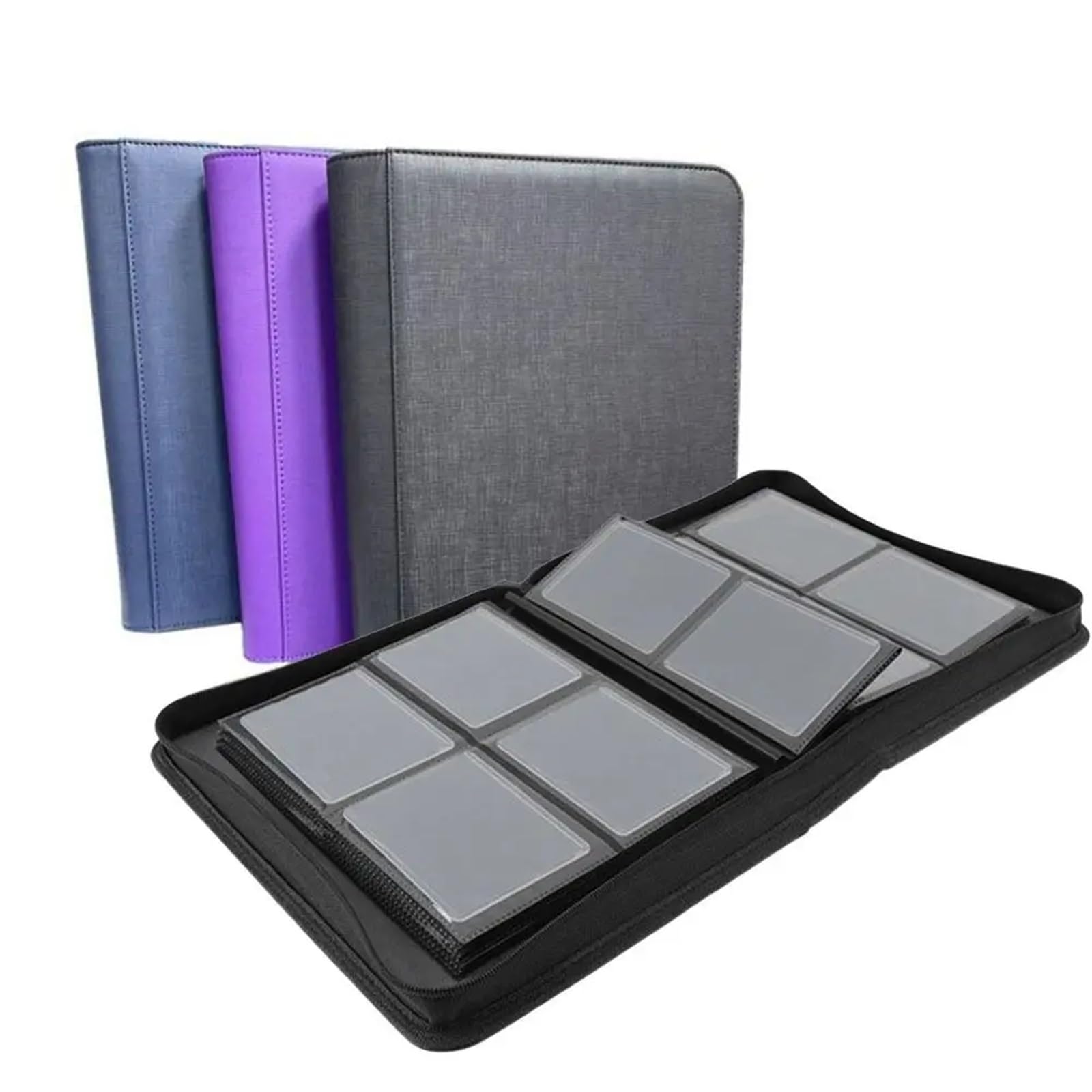Carpeta de carga superior PU Tarjetas