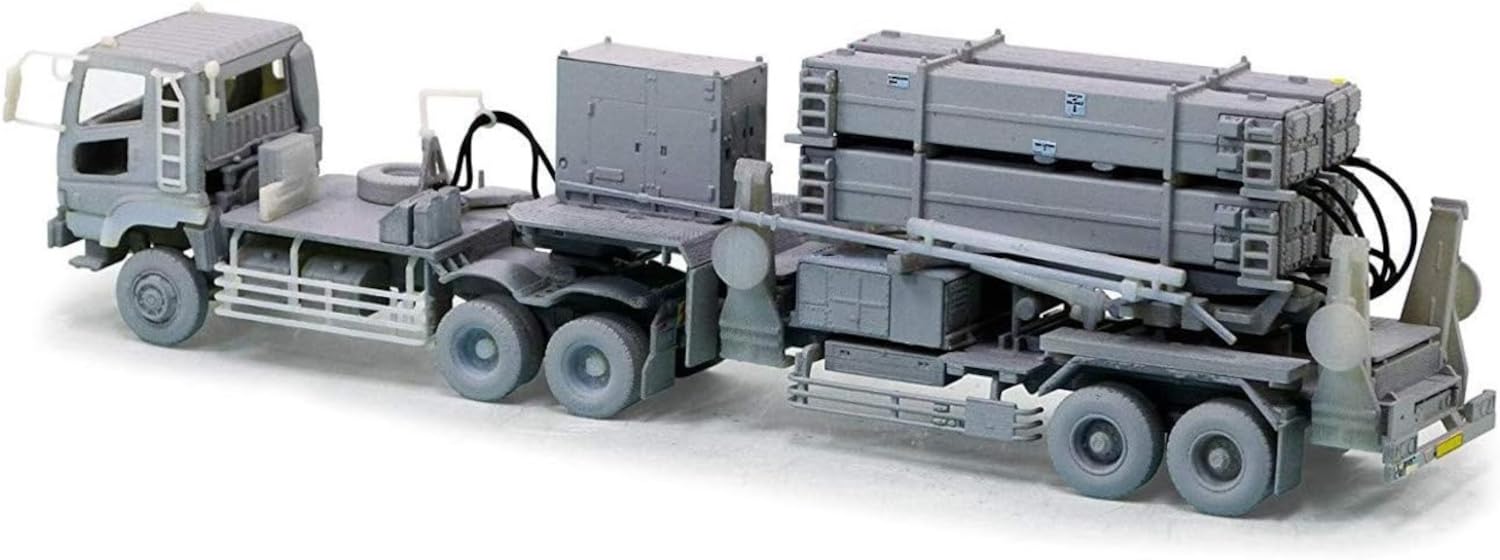 Aoshima 1/72 Militärmodellbausatz Serie No.08 Air Self-Defense Force Patriot PAC3 Werfer