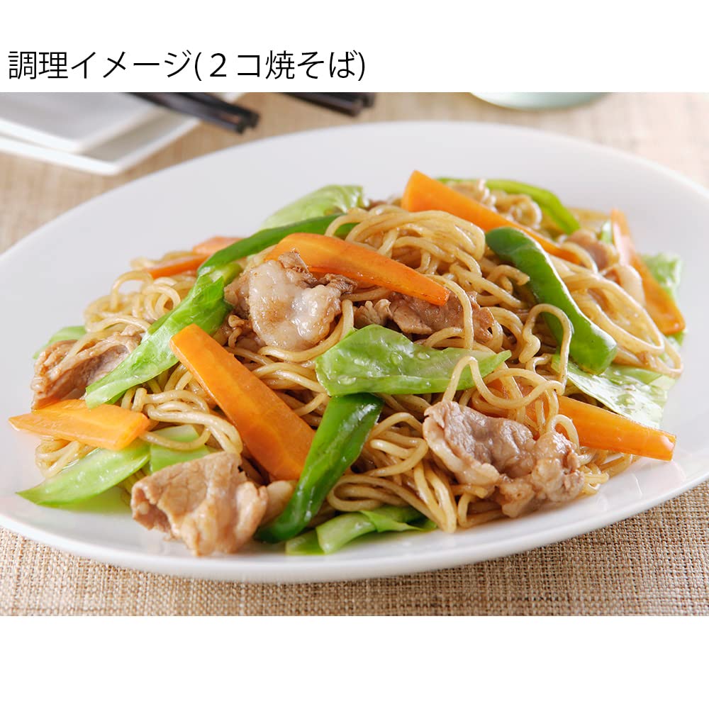 Amazon.co.jp: 五木食品 2コ焼そば 340g×6個(常温保存商品)(生タイプ 