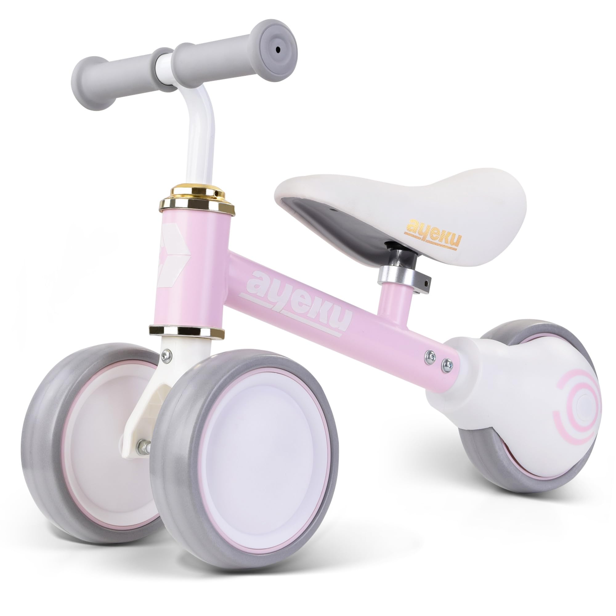 AyeKu Baby Balance Bike for Toddlers 1-3 yrs, Pink