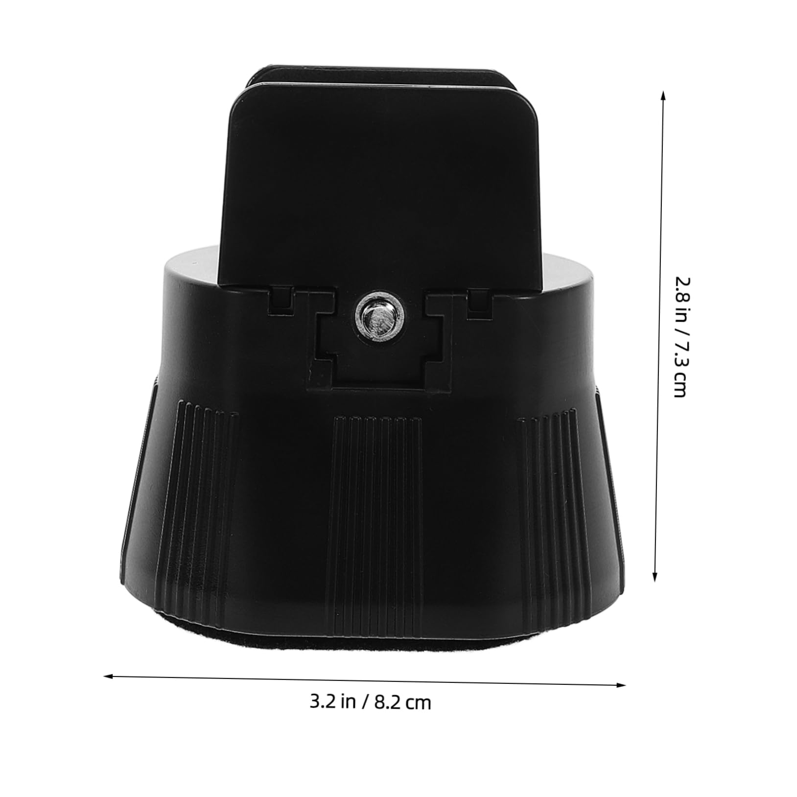 Balacoo Adjustable Bed Risers for Furniture Non-Slip Plastic Feet Pads Heavy Duty Levelers