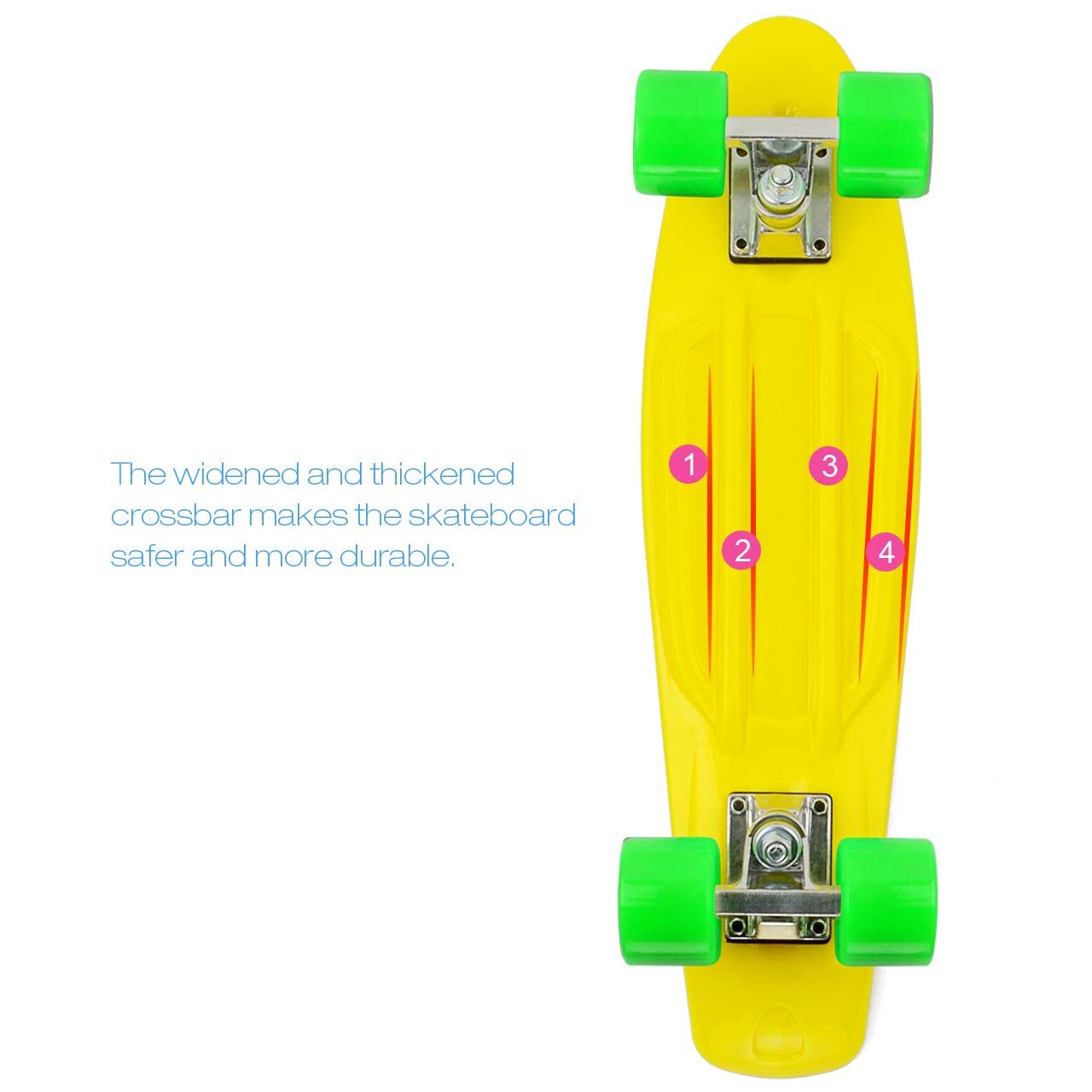 PHAT Kids Skateboard, 22
