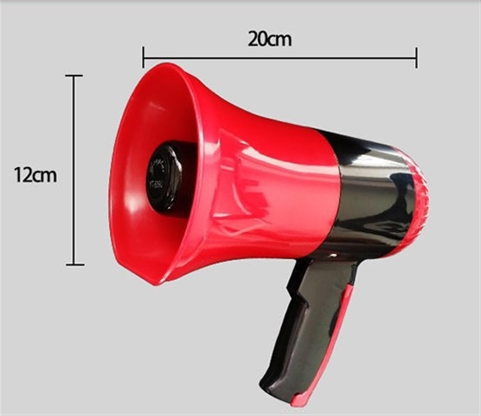 Megáfono Altavoz Portátil con Megáfono para Exteriores, Altavoz con Amplificador De Voz De Mano Grabable Megáfono Volumen Ajustable