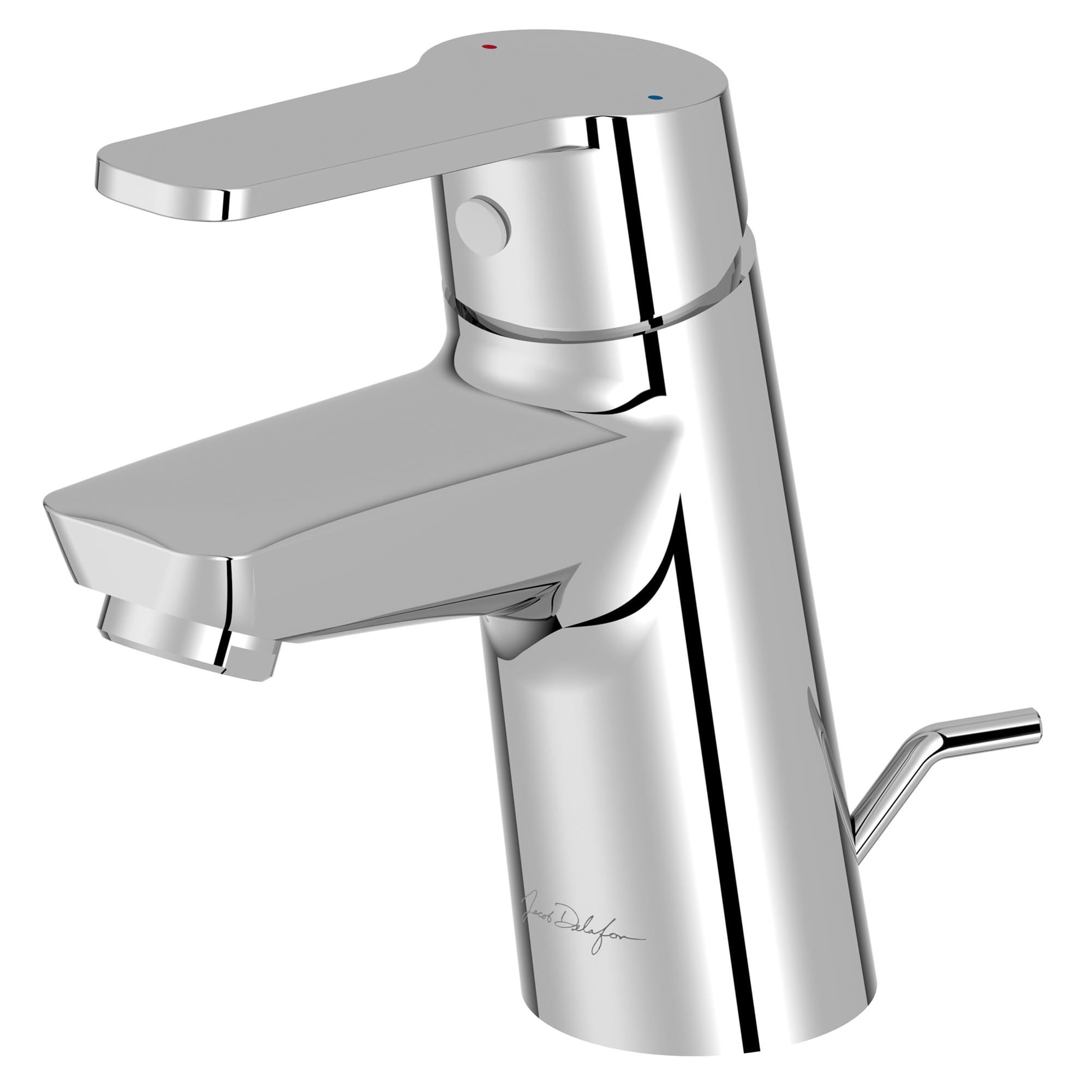 Jacob Delafon Mitigeur Lavabo Aimé, avec Vidage et Flexibles, Chrome