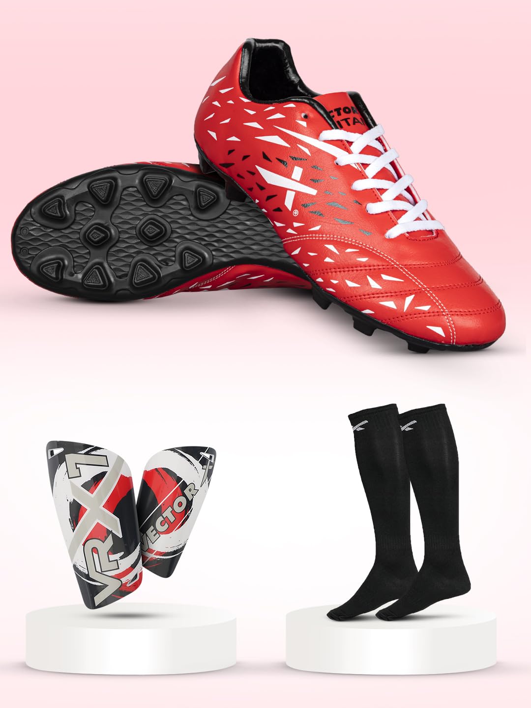 Titan Football Shoes for Mens Sports and Athletic Footwear Comfortable Football Shoes/Football Studs-image-49