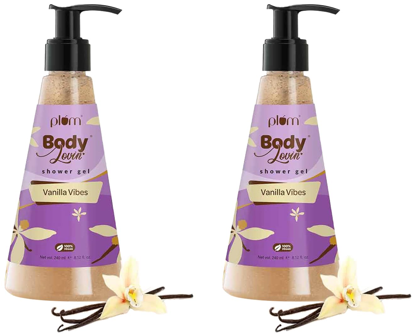 Plum BodyLovin' Vanilla Vibes Body Wash | SLS-Free Creamy Body Wash For Women — Flash AI Score 89/100
