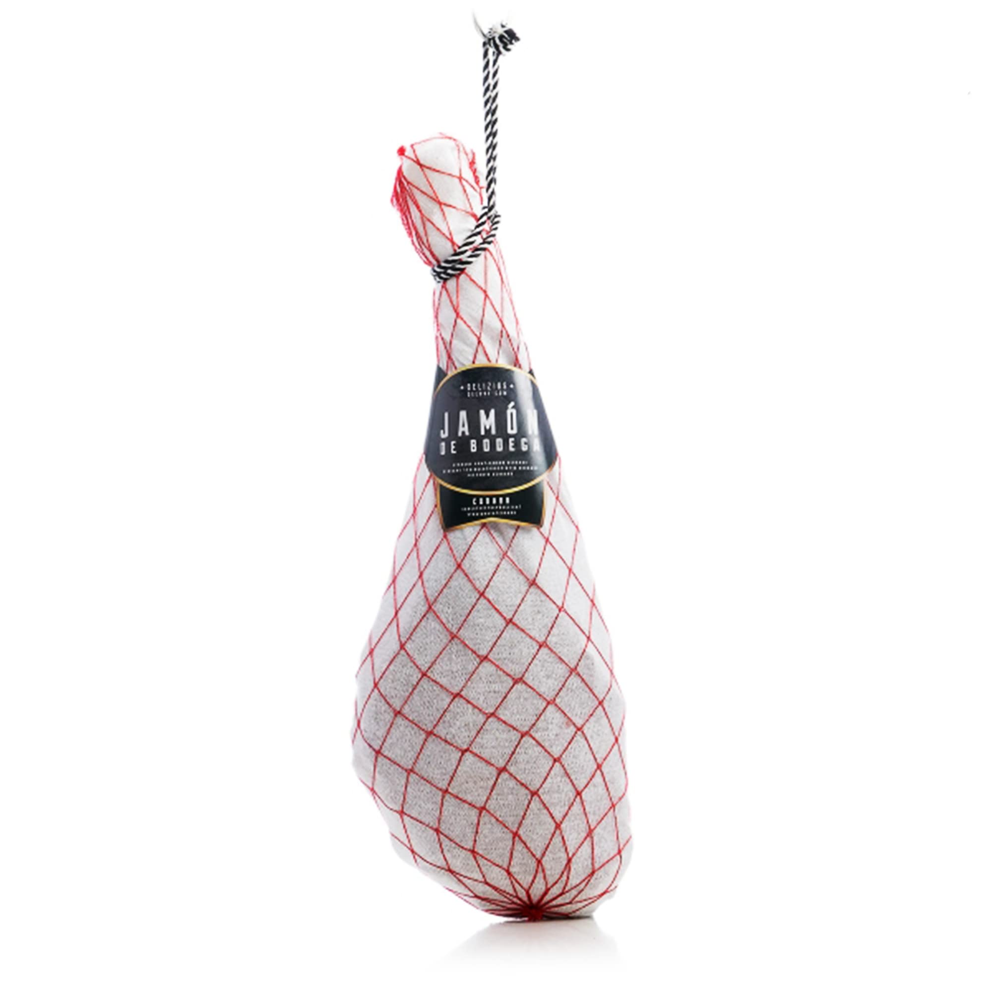 Jamón Serrano Curado 100% Natural – Producto Gourmet Español, Curado de 12 a 15 Meses – Delicioso Embutido Ibérico Ideal para Cualquier Ocasión