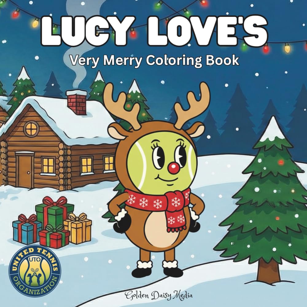 Lucy Love's: Very Merry Coloring Book