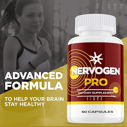 Miniatura 4 de sigma times Paquete de 2 cápsulas Nervogen Pro Nervogen Plus para suplementos para el dolor 120 gomitas