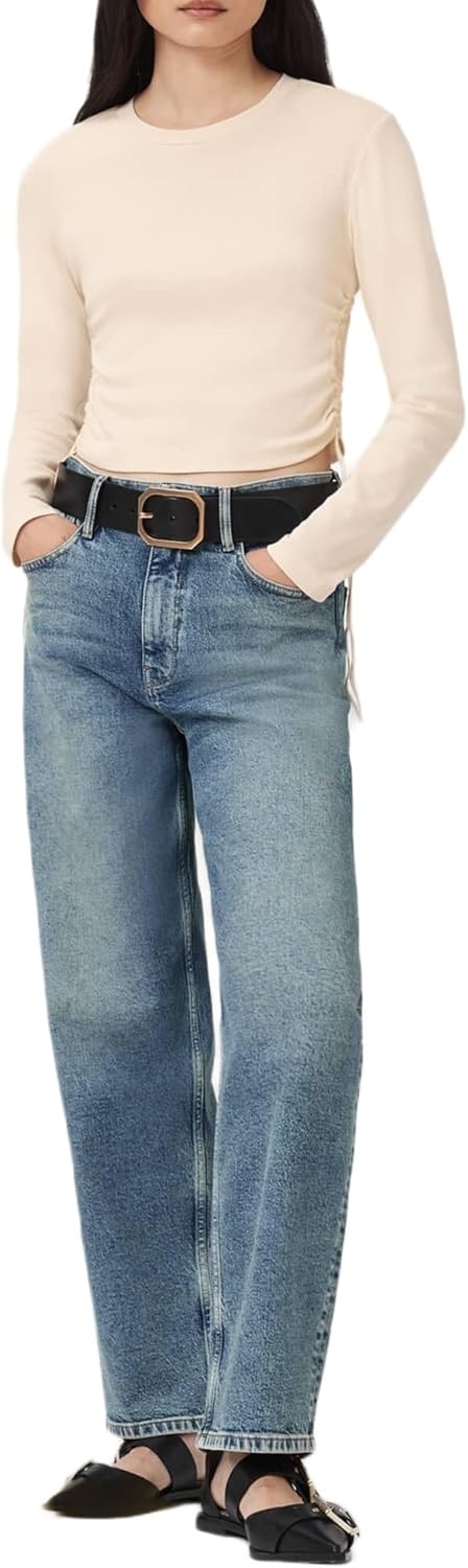 AllSaints Womens Sonny Ls Tee - Image 2