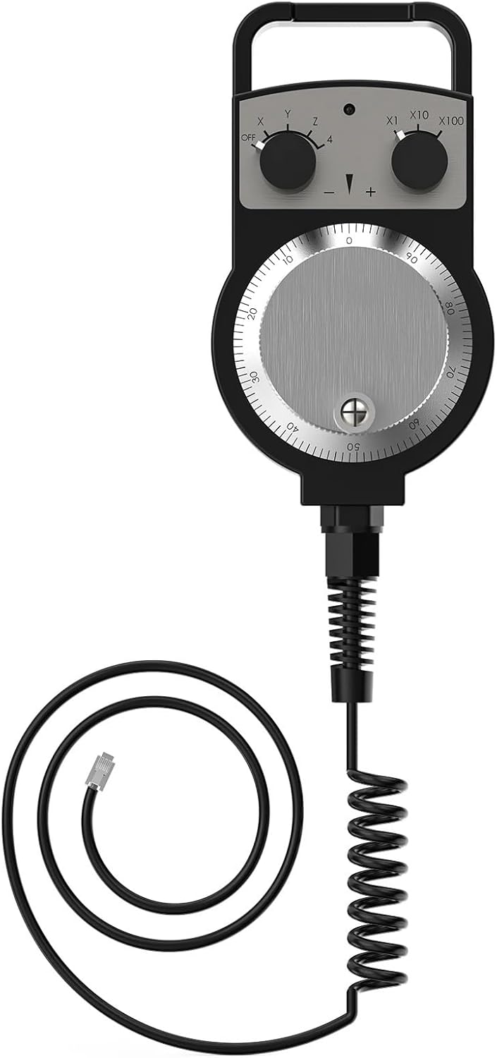 CNC Handwheel Pulse Generator Dual Mode Speed Regulation for TTC450 PRO/TTC540 Ultra/TTC-H40/TTC-H80 Router All metal Handwheel