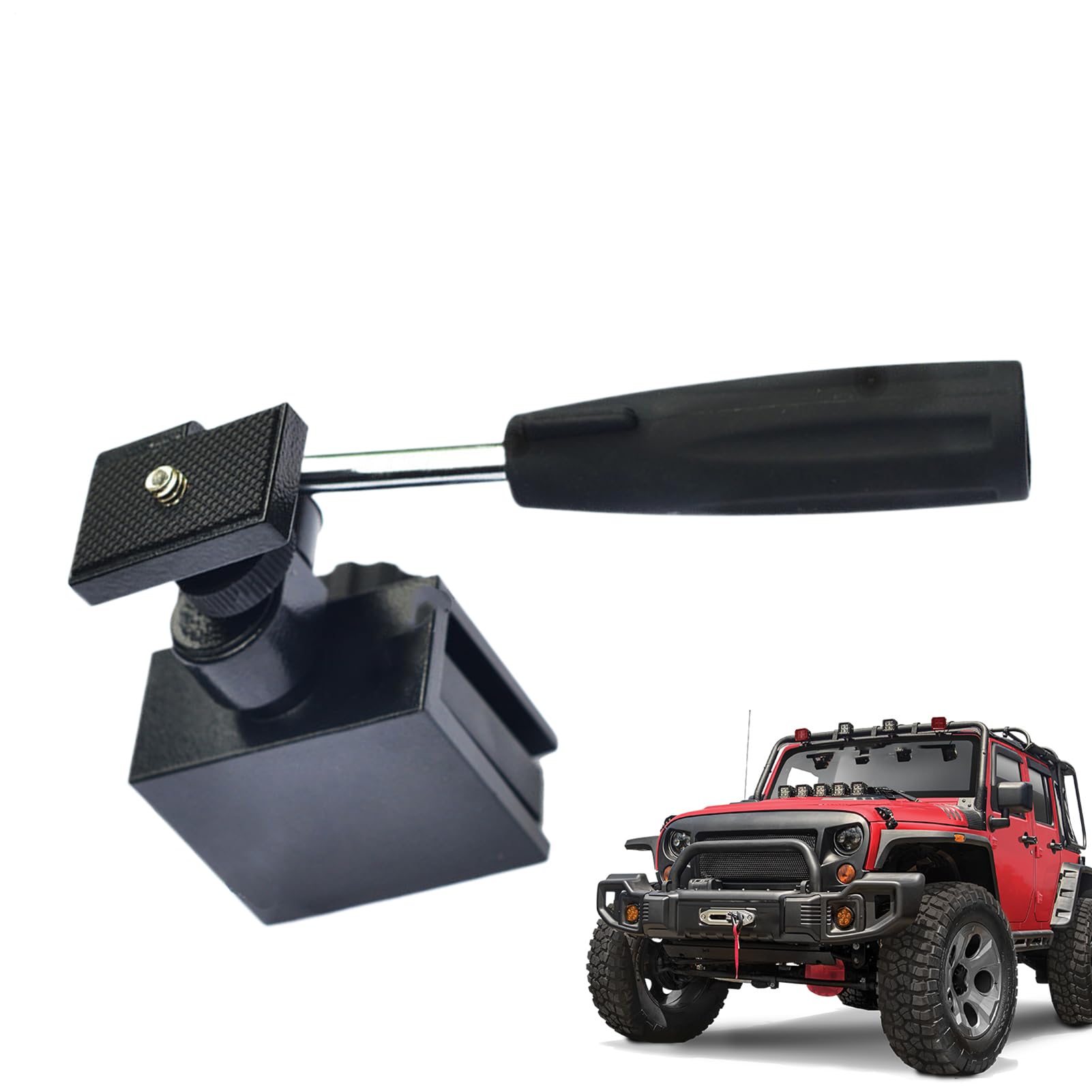 Auto-Fensterhalterung – Fahrzeug 1/4 Zoll Stativadapter, verstellbares Teleskop-Nachtsichtgetriebe, universelle Halterung, Spektiv, Fernglas, mit Jagd, Vogelbeobachtung, Wildtierbeobachtung, Reisen