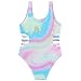 Bigg-marble print swimwear7-8t