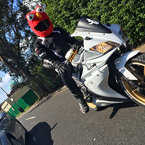 Moto Loot Cover for Motorcycle Helmet - Fun Rides and Gifts (Cover Only, Helmet Not Included) - Red - Thumbnail 3