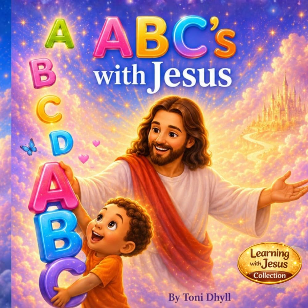 ABC’s with Jesus: A Christian Alphabet Book for Toddlers and Preschoolers to Learn Letters, Sounds, and God’s Love (Learning with Jesus Collection)