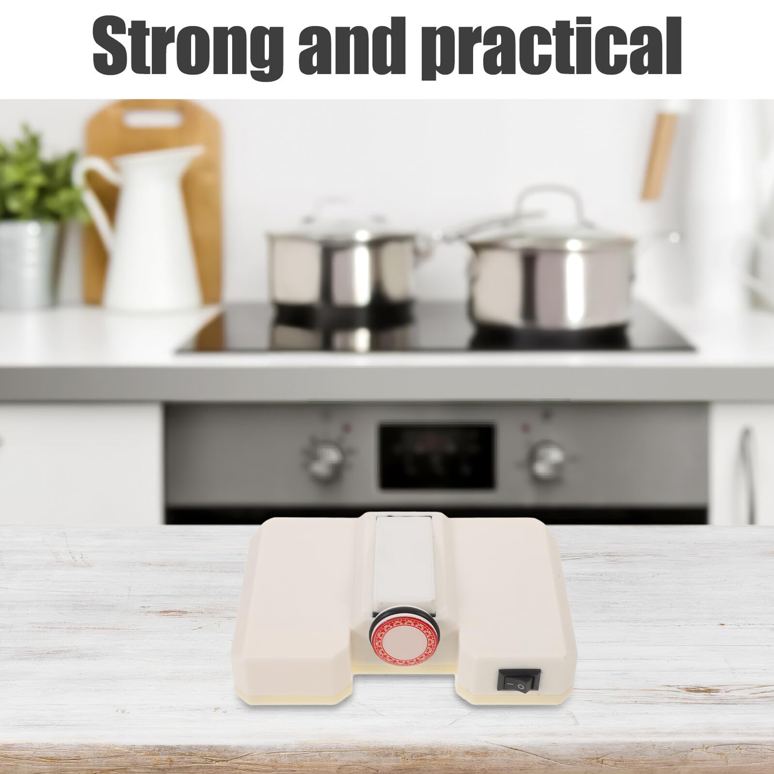 OUNONA Bandeja Giratoria Eléctrica para Mesa de Comedor Plato Giratorio de Sobremesa Motor Silencioso Base Antideslizante Capacidad Alta para Servir en Restaurantes y Hogares