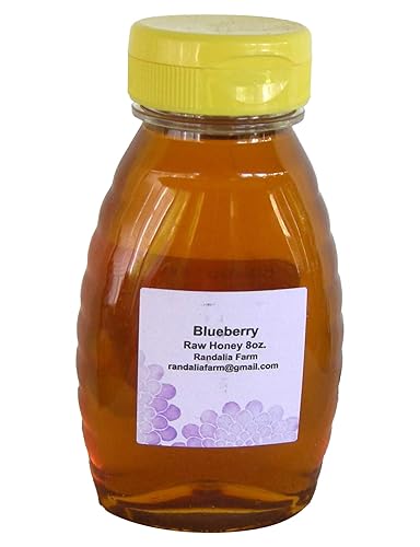 Miel de arándano cruda, colmenas de abeja Randalia
