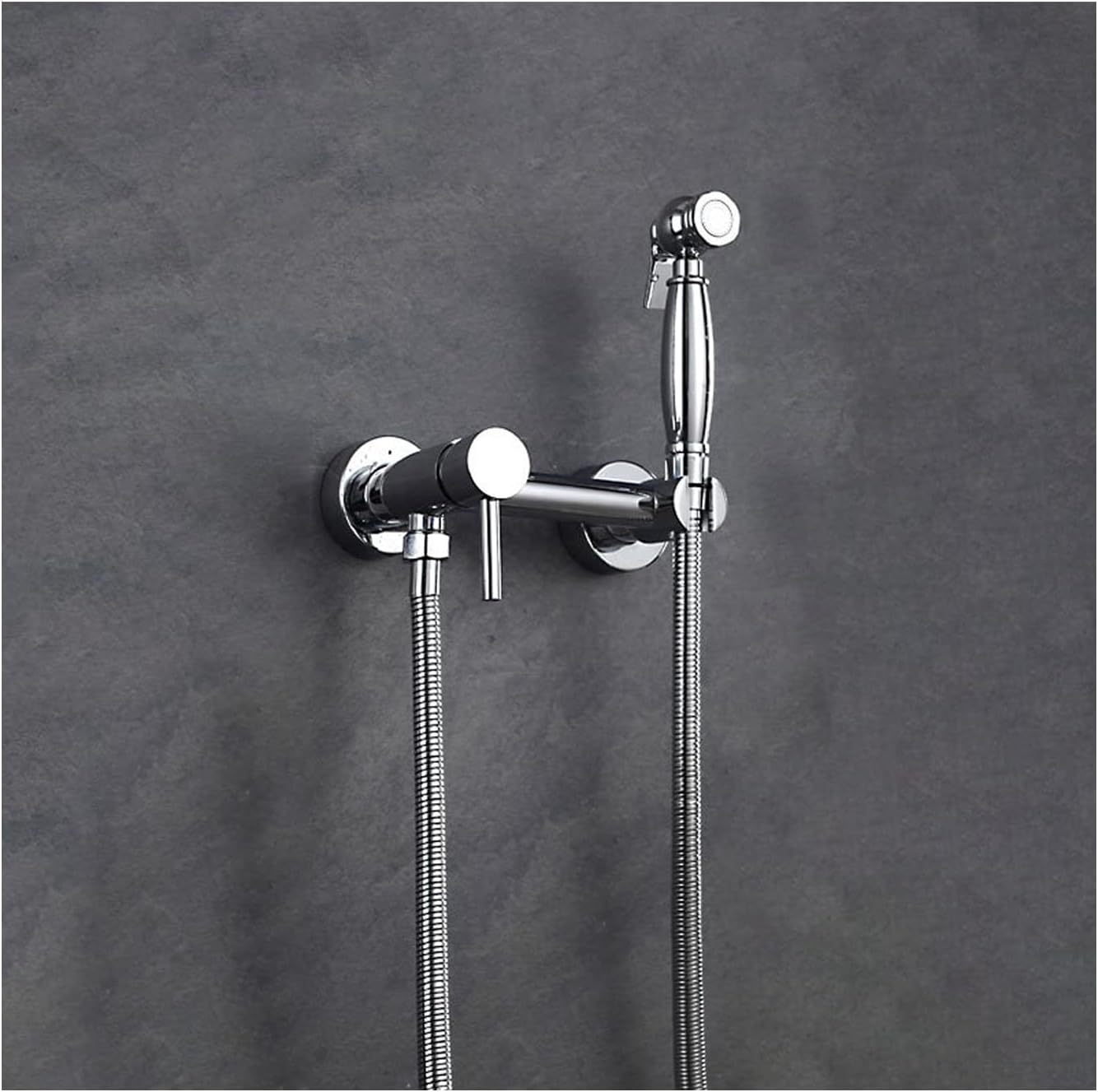 GLYYR Handheld Bidet Sprayer Kit, Chrome Bidet Attachment