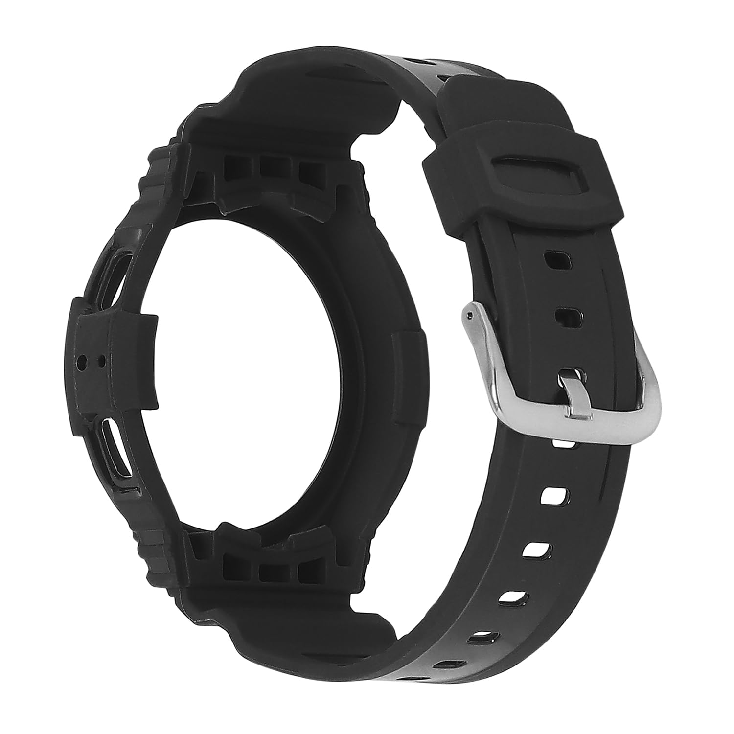 amazon basics Liquid Air Cover Case Designed for Galaxy Watch 4 (44mm) (Samsung Galaxy Watch 5/4 (44mm),) (Black) (B0C8TCVCLZ) Amazon Price History, Amazon Price Tracker