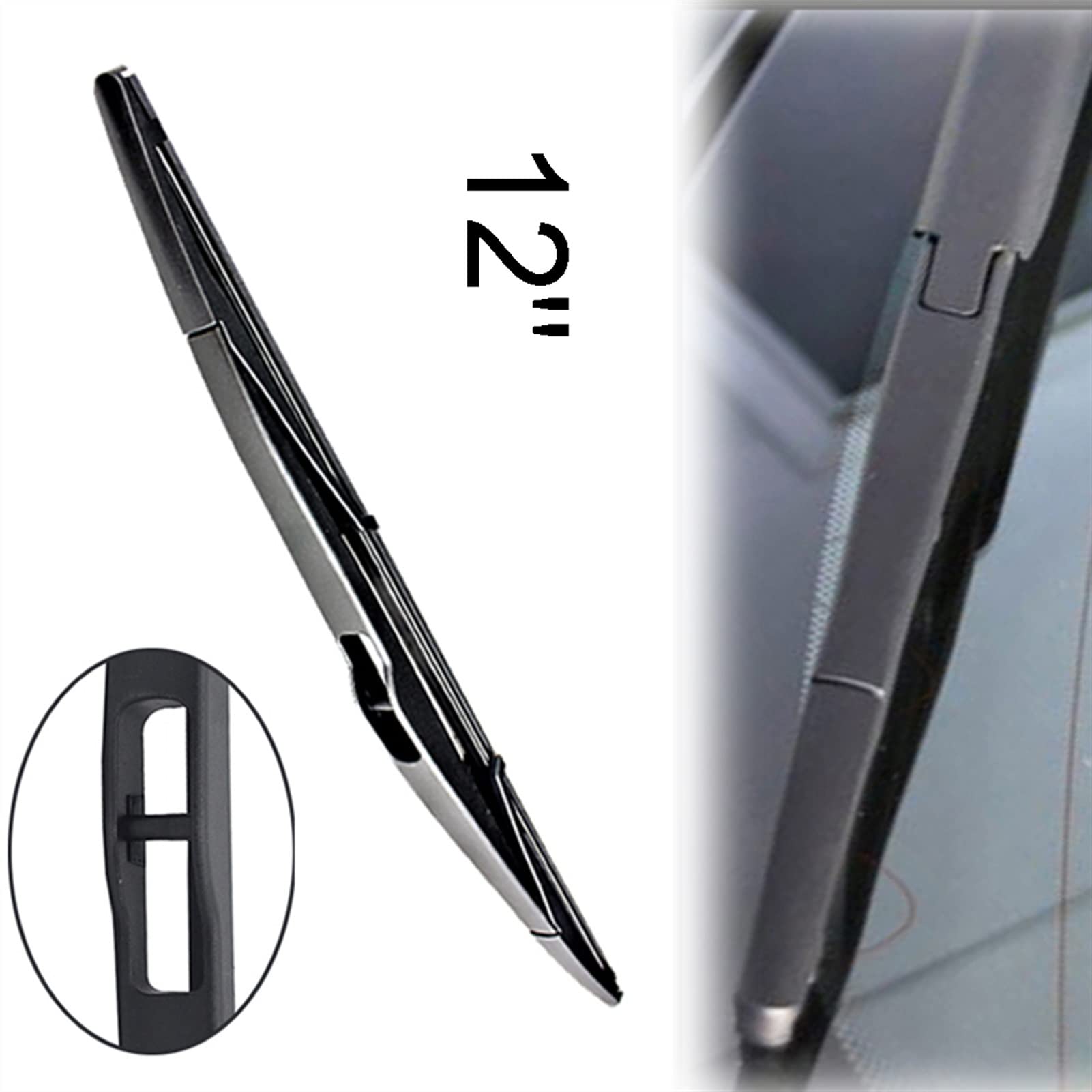 per Citroen C4 Grand per Picasso 2 2013-2019 Tergicristallo Anteriore E Posteriore Spazzole Tergicristallo Set Parabrezza Parabrezza Finestra 30 "+ 30" + 12 "