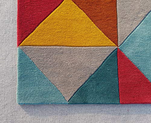 Image of Soft Pure Woolen Modern Collection Tufted Carpet for Living Room,Bedroom'Kitchen and Hall (9 X 12) Feet