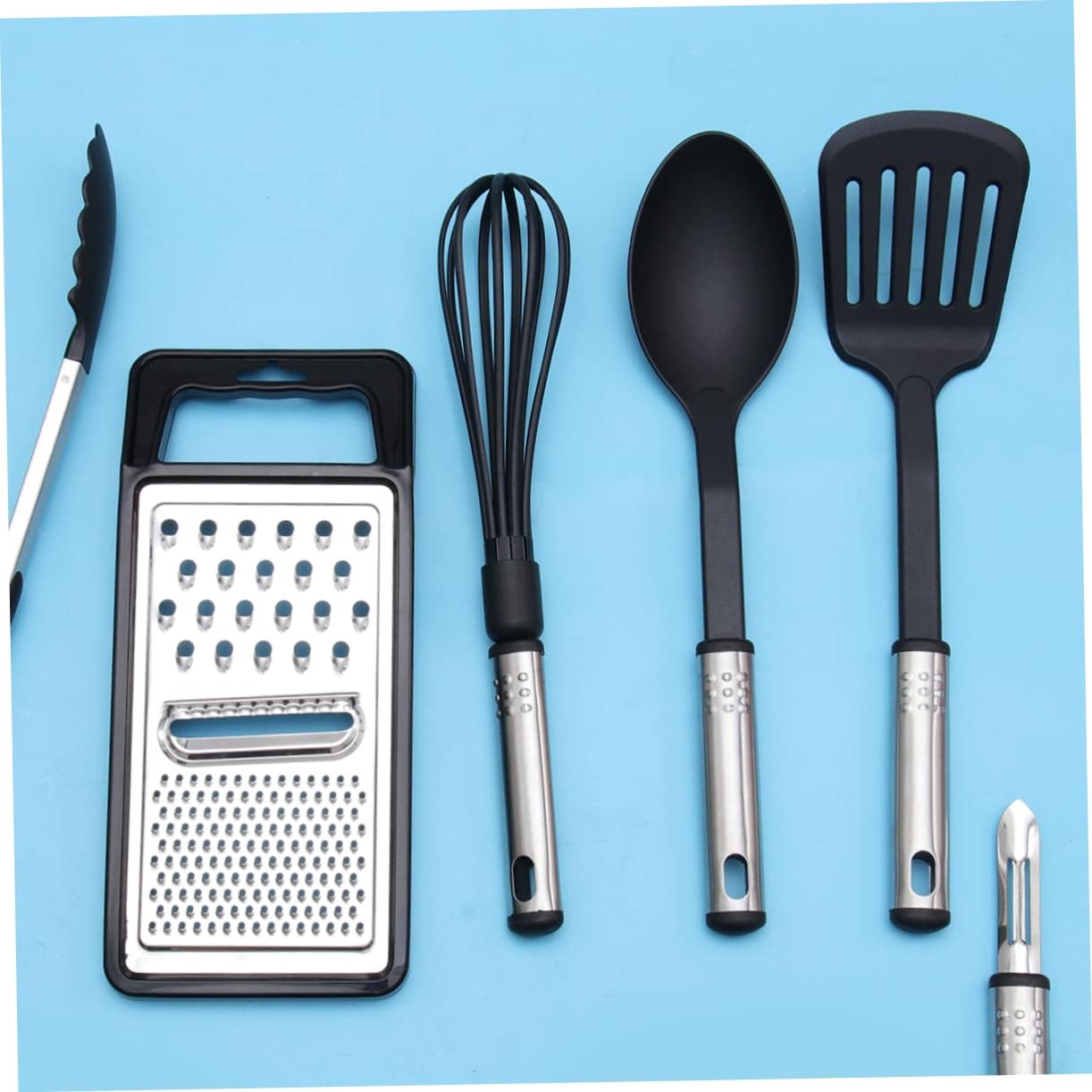 24pcs Stainless Steel Kitchen Utensil Non-stick Cookware - Cooking Tools and Stylish Kitchen Accessories for Home Cooking