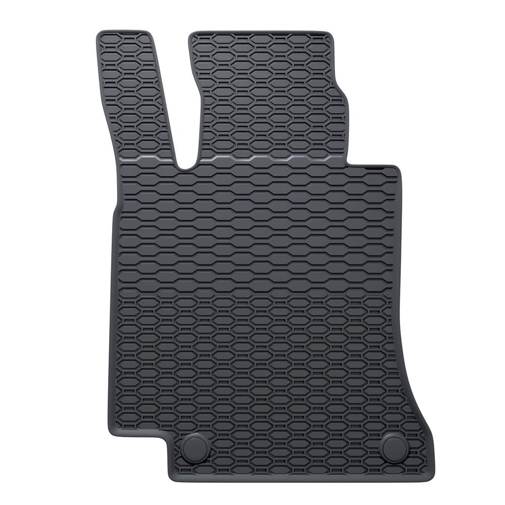 Mossa Alfombrillas de Goma adecuadas para Mercedes-Benz Classe C W205 Familiar, Berlina (2013-2021) Negro - alfombras para Coche