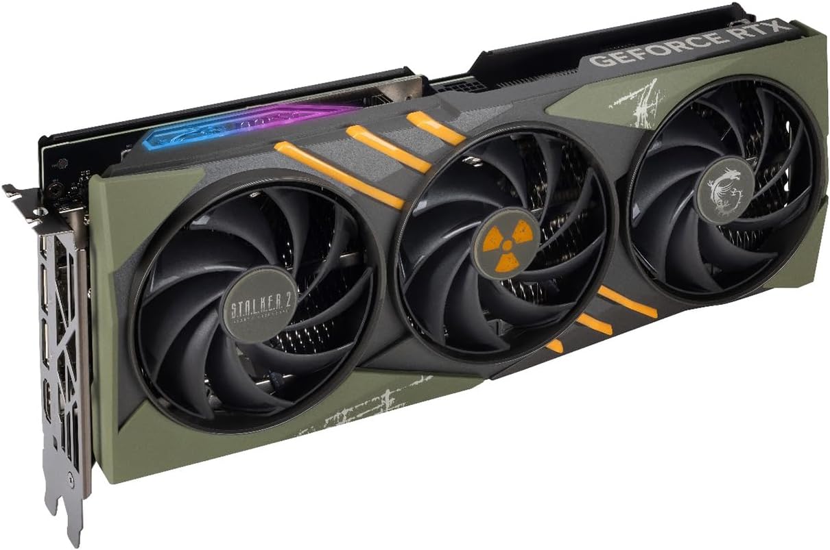 MSI GeForce RTX 4070 Ti Super 16G Gaming Slim Stalker 2 Edition 16GB GDDR6X Video Card