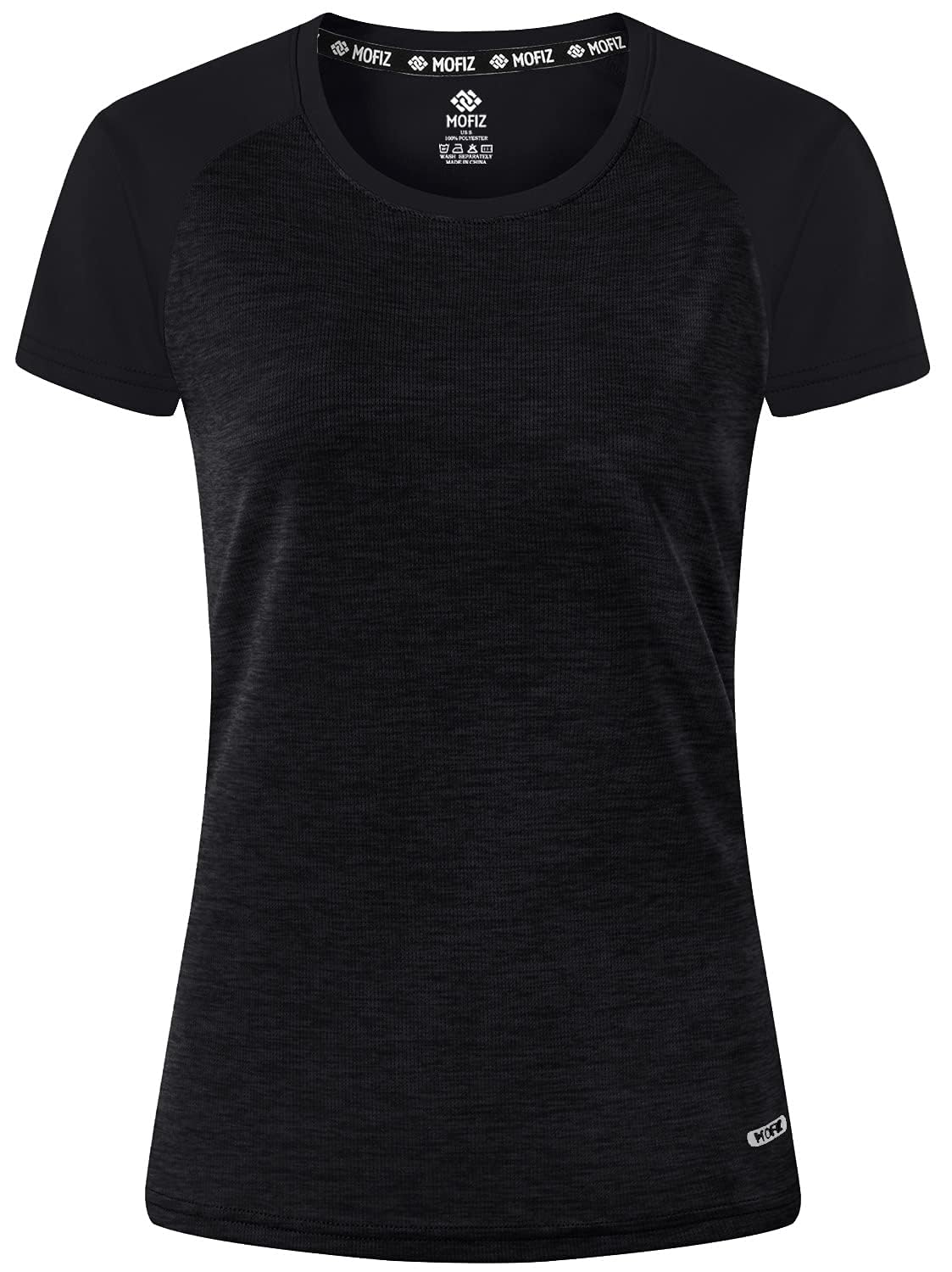 MoFiz Women's Short Sleeve UPF 50+ Sun Protection Sports T-Shirt Quick Dry Running Workout Athletic Tee Top