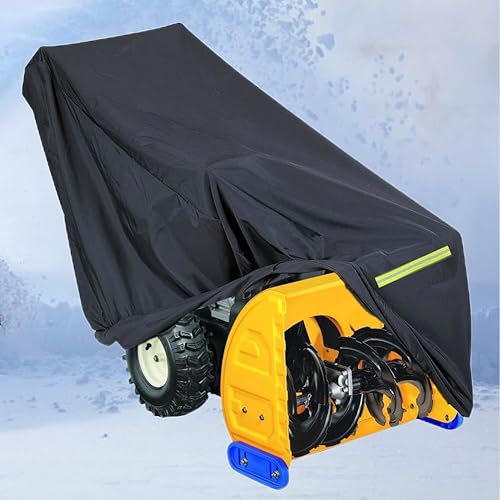 Cubierta para soplador de nieve resistente 600D, impermeable, resistente al viento, ajuste universal Snow Joe, Poulan, Ariens, Toro lanzanieves