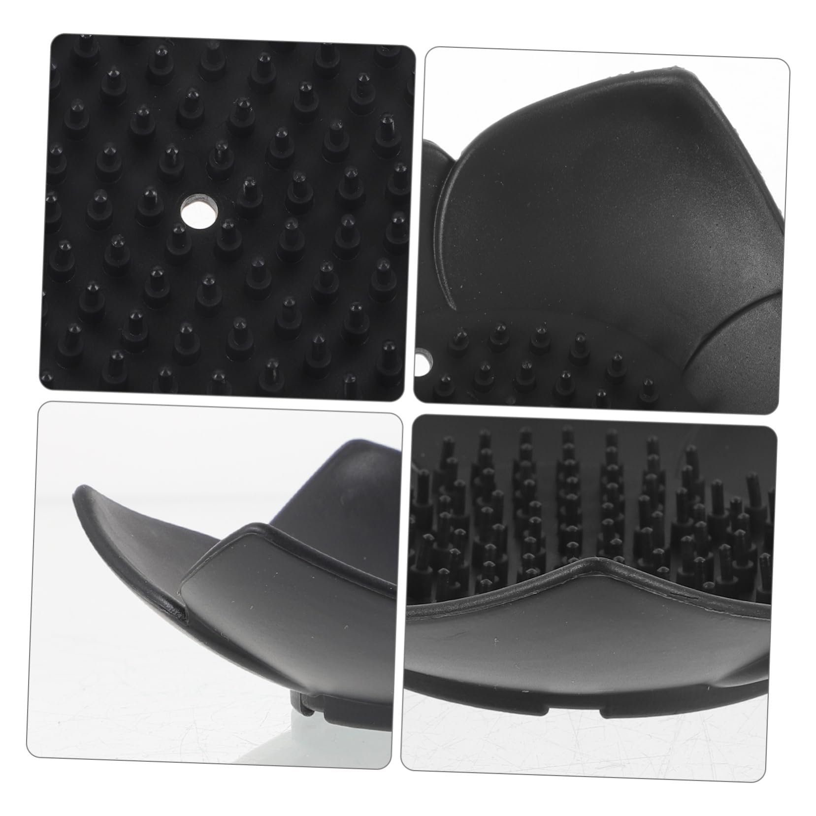 Alipis 5 Set Portasapone In Silicone Lotus Portasapone Scarico Spugna Da Bagno Scolapiatti Piatti Viaggio Scarico Portatile Asciutto Doccia Vassoio Da 4 pezzi * 5