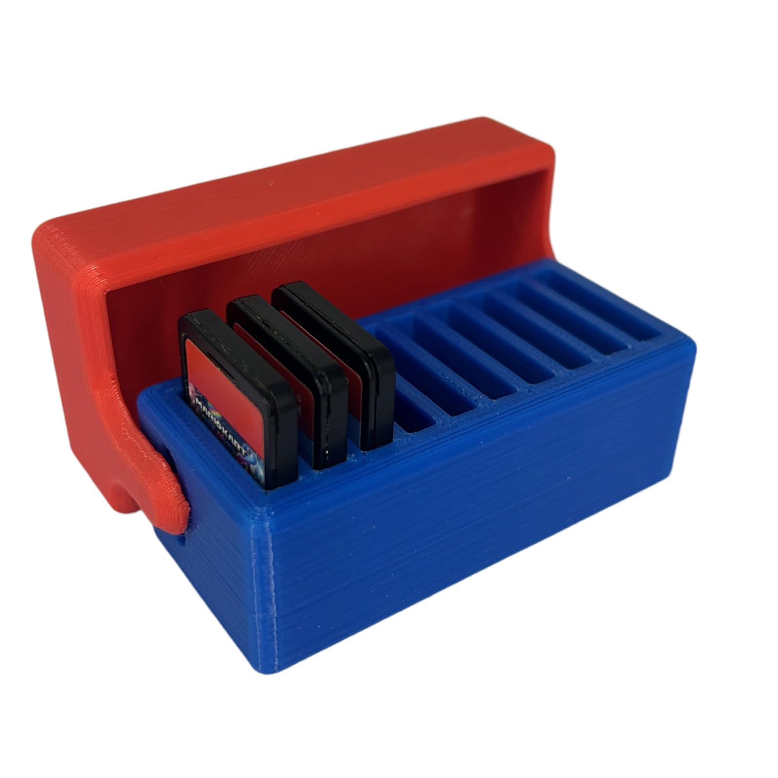 Tsophreniq Large Capacity 22 Game Cartridge Holder Organizers Display Rack Cassettes Collection Supplies for Storage Shelf Compacted Change Game Storage Rack Gaming Shelf for Cards