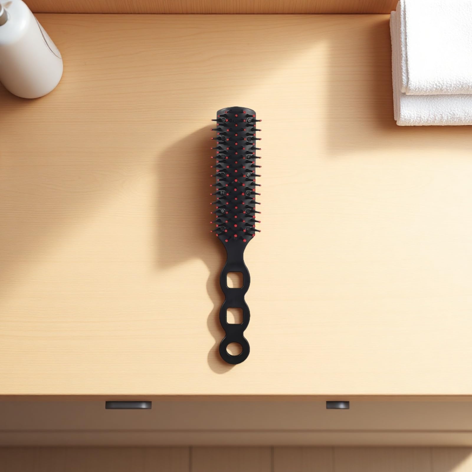 100 peines para el cabello, cepillo portátil de plástico para uso profesional, peine de masaje diario para todo tipo de cabello, herramientas de peinado de tamaño de viaje, 7.4 x 0.86 pulgadas