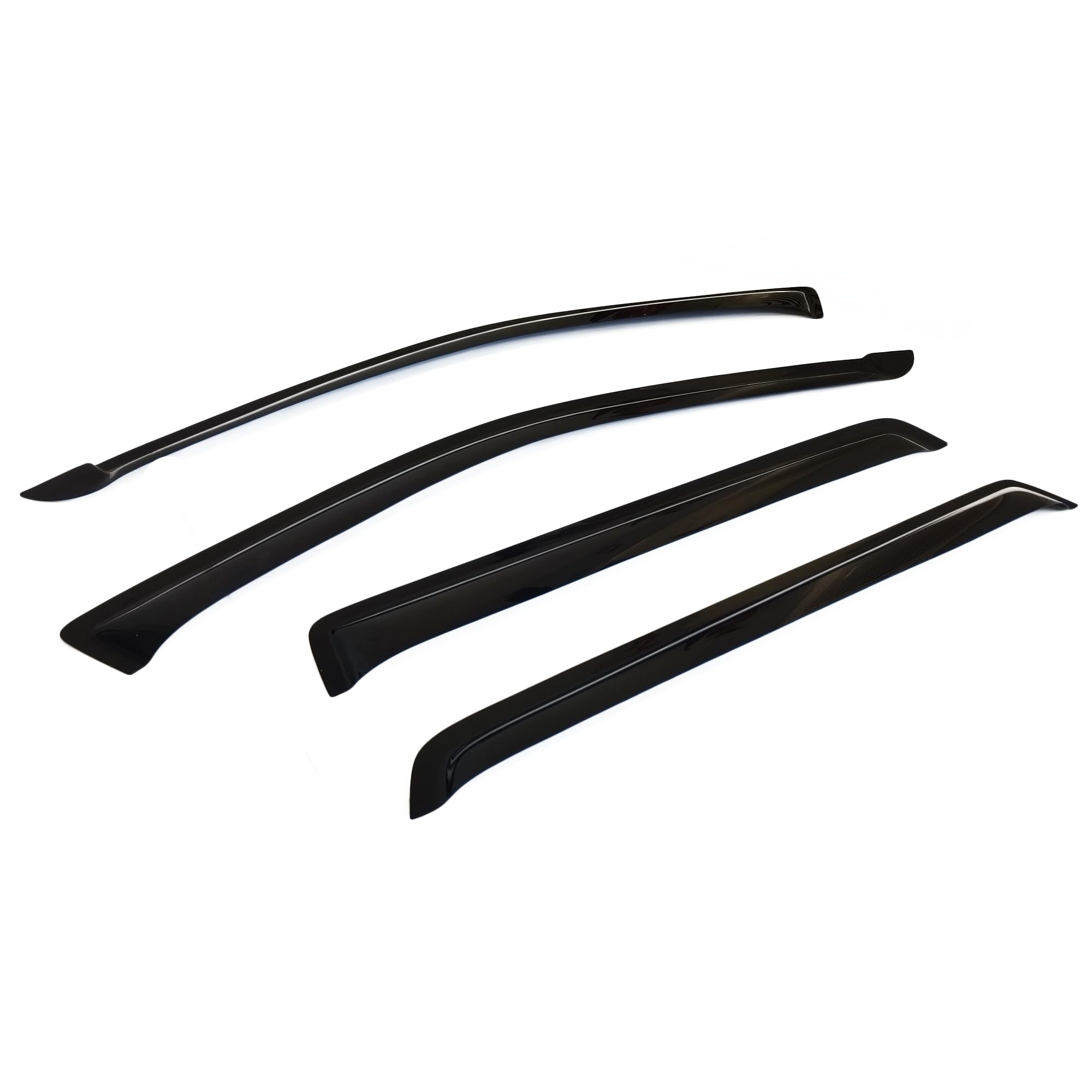 CarJoy Windabweiser Set Für Renault Clio 4 (2012-2019) - 4-teilige Seitenfensterabweiser Aus Acryl