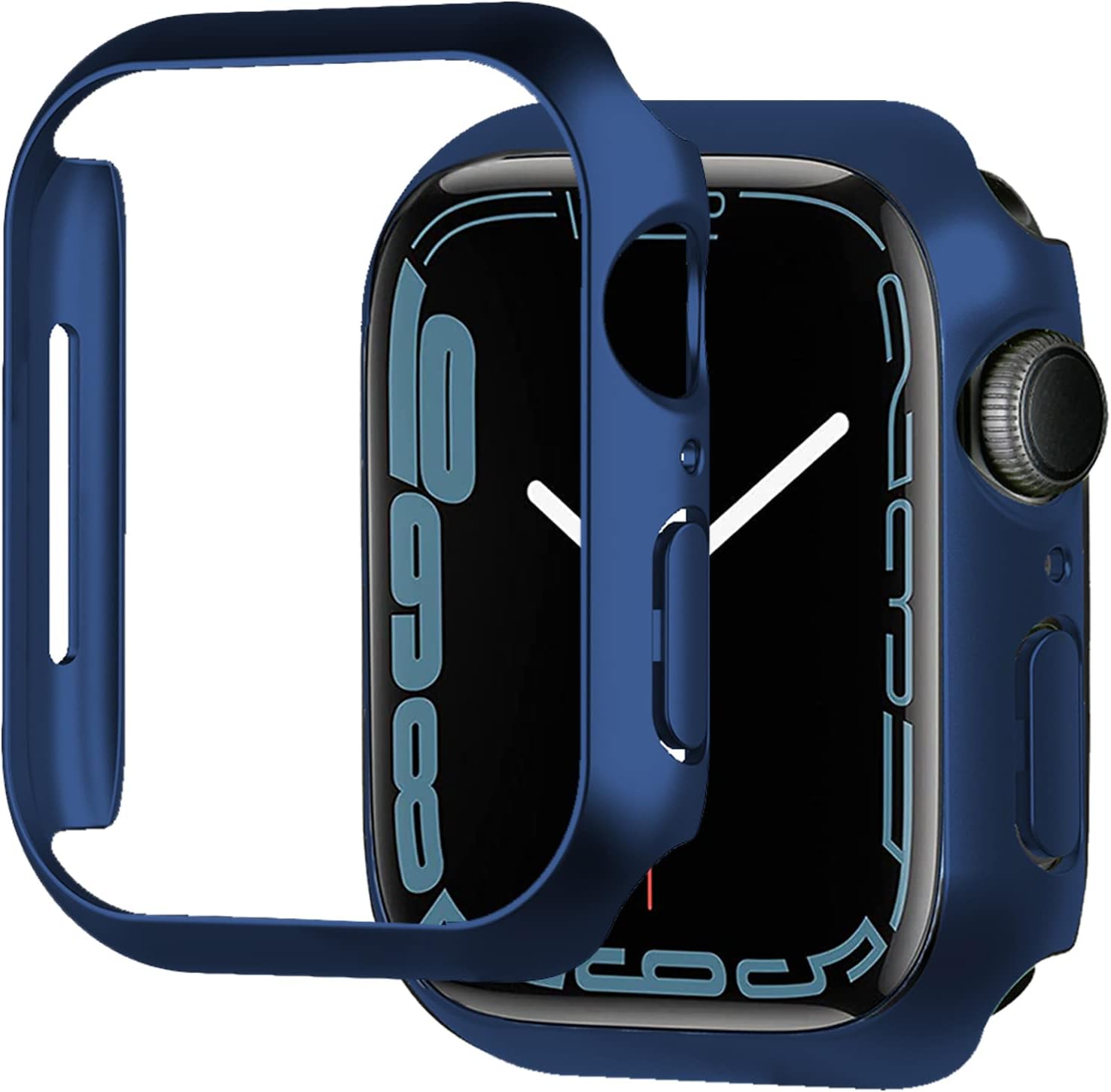 Miimall 2 Pack Case Compatible with Apple Watch Series 8/Series 7 41mm