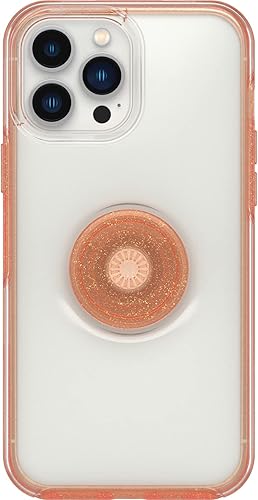Miniatura 2 de OtterBox Otter + POP Symmetry Series Clear Series - Funda para iPhone 13 Pro Max, melondrámica (transparentenaranja)