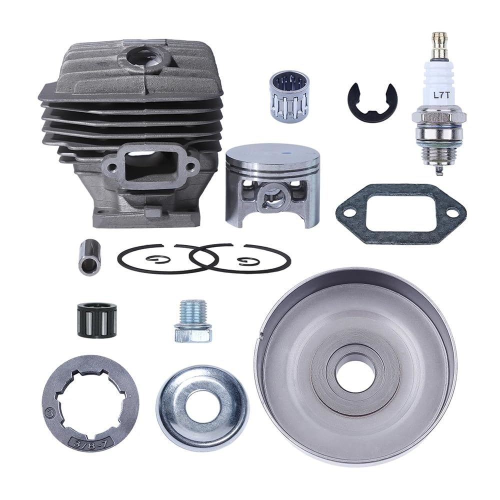 Kit de pistón de cilindro de 54 mm con piñón de tambor de embrague for motosierra MS460 046 11280201221