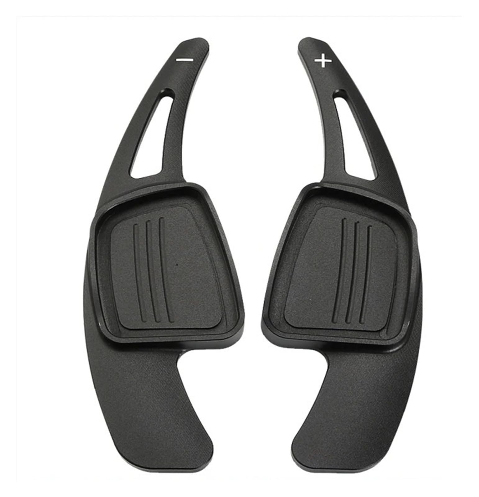 Xxiucj For Type C Black Car Paddle Shifter Extensions For S3 For S5 For Sq2 For Sq5 For Tt For A3 For 8V For A4 For A5 For Q2 For Q3 For Q5 For Q7 2017-2019 Steering Wheel Paddle Shift(For Type C Black)